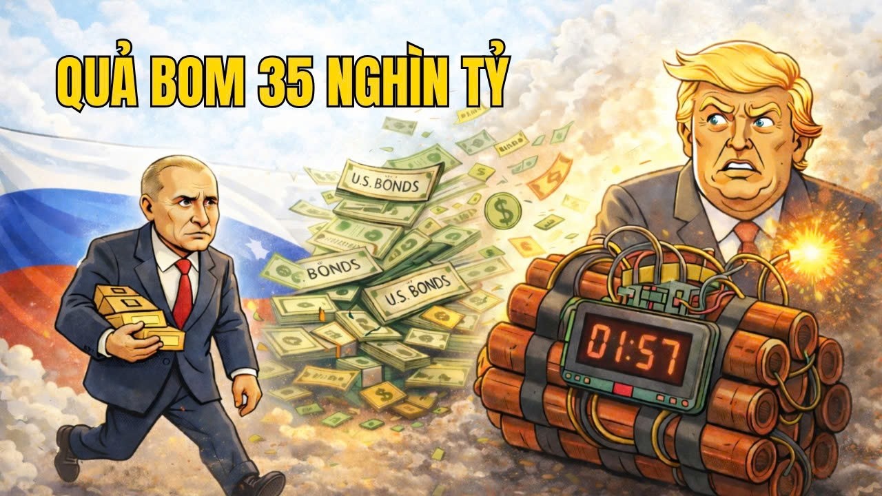 Nga Rút Khỏi Trái Phiếu Mỹ: Nợ Công Mỹ Đang Trở Thành Quả Bom Hẹn Giờ?