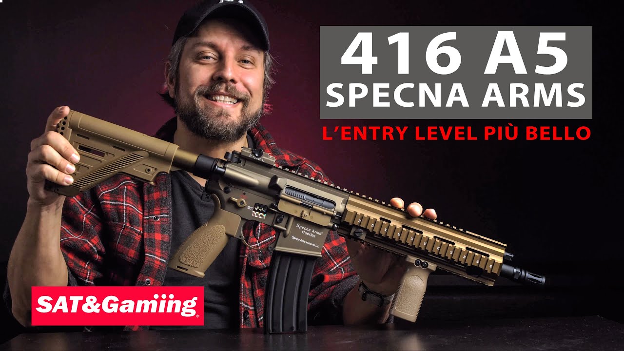 L'ENTRY LEVEL DA AIRSOFT PIU' BELLO!!! SPECNA ARMS 416 A5