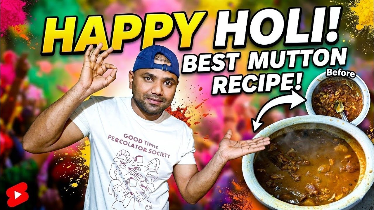 Holi Special 😍 ଆମ ଘରେ ଜଗା ବଳିଆ ମଟନ୍ ତିଆରି 😘 || Odia Vlogs @lipunvlogchannel 