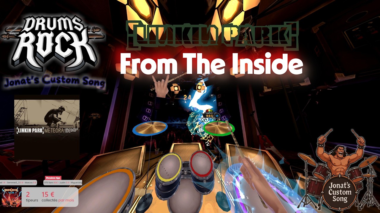 Linkin Park – From the Inside | EMOTIONAL NU METAL VR Drum Cover 🥁🔥 (Drums Rock VR)