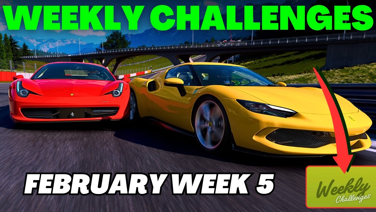 GT7 Weekly Challenges February Week 5 | All Races & Rewards