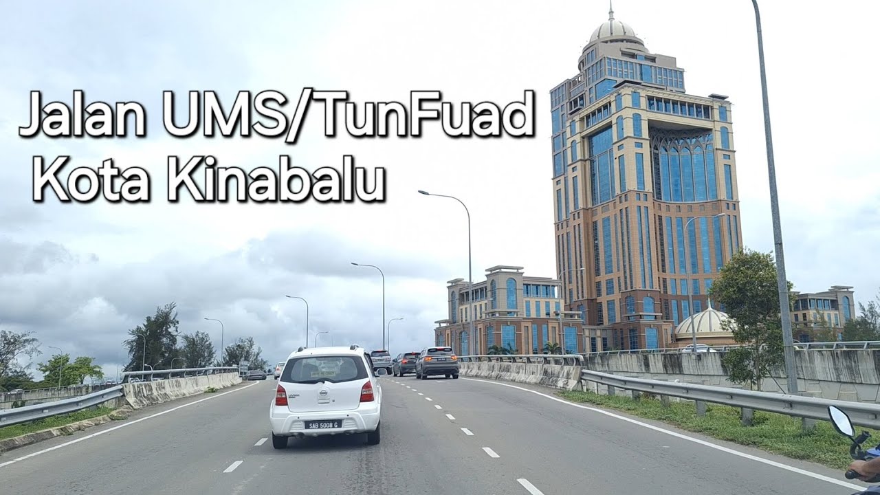 Kota Kinabalu Jalan UMS & Jalan Tun Fuad Stephen menuju pusat bandaraya🌼