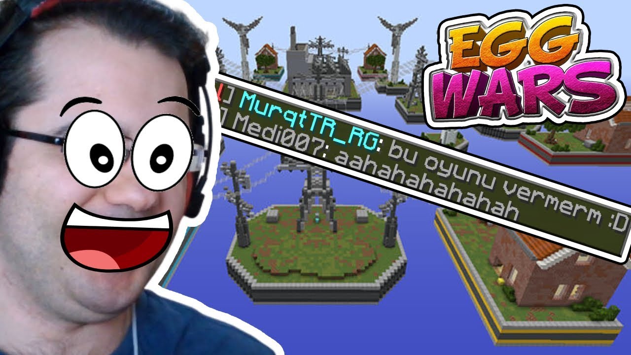 OYUNU VERMEM DEDİ...(ÇOK GICIK TRYHARD YAPTIM) | Minecraft Egg Wars