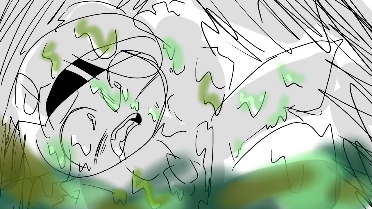 ヤツメ穴　手描き(?)ハピツリ