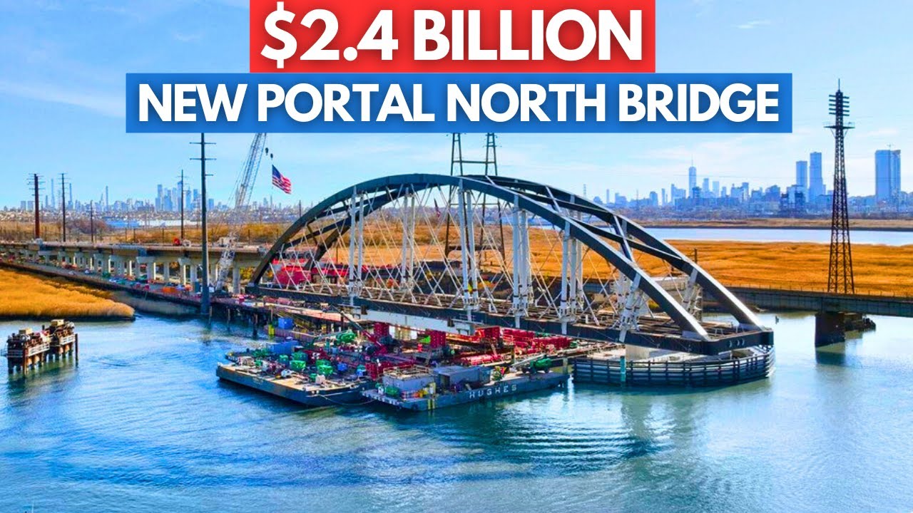 Portal North Bridge Project: America&rsquo;s $2.4 BILLION Fix To A Failing Rail System