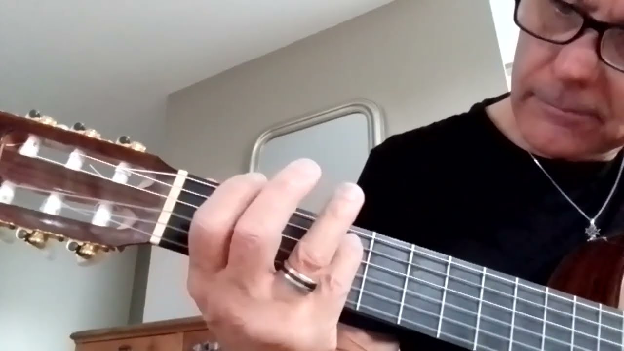 Cours de guitare pour débutant: routine de l'araignée pour gagner en souplesse.