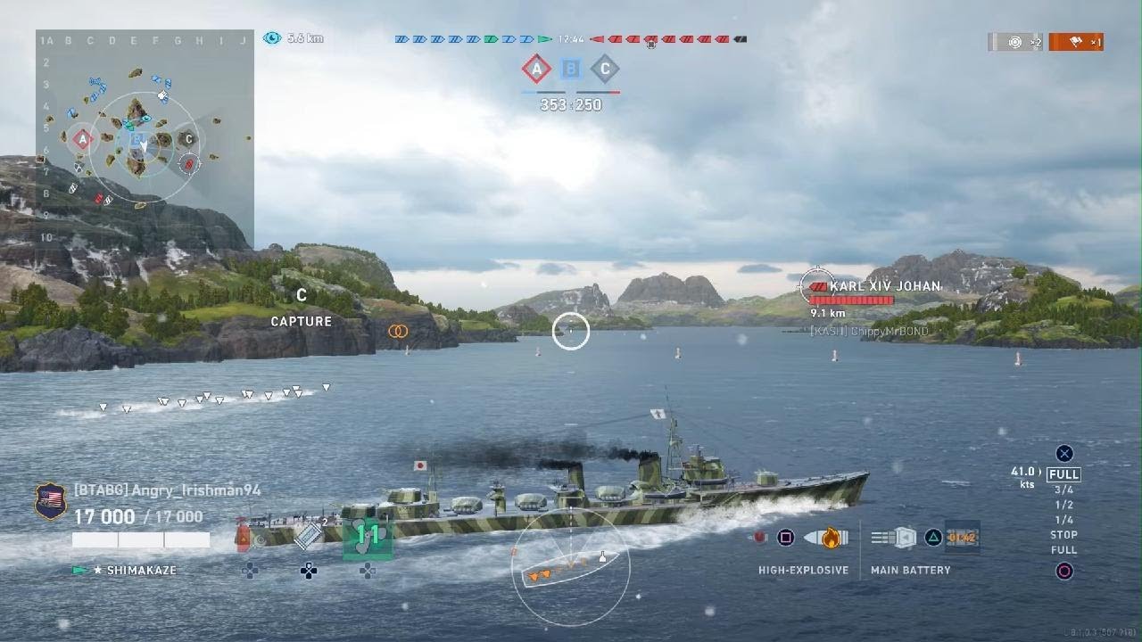 132k in the shimakaze