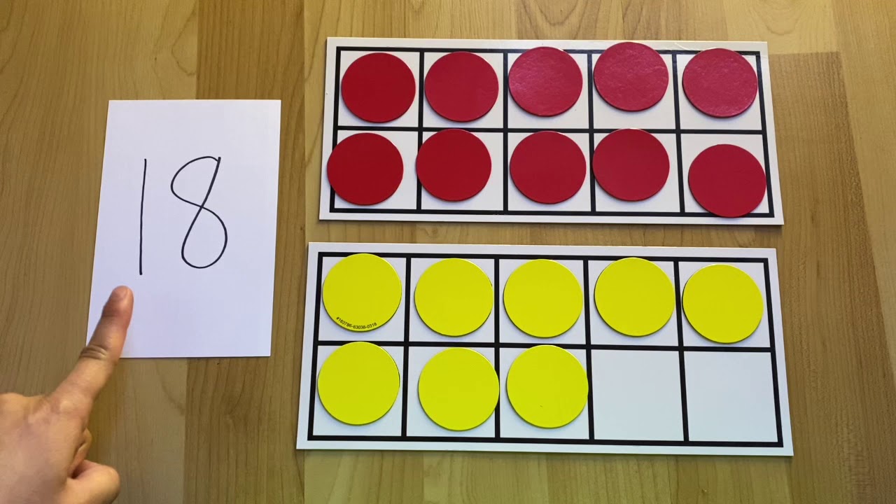 Teen Numbers with Ten Frames