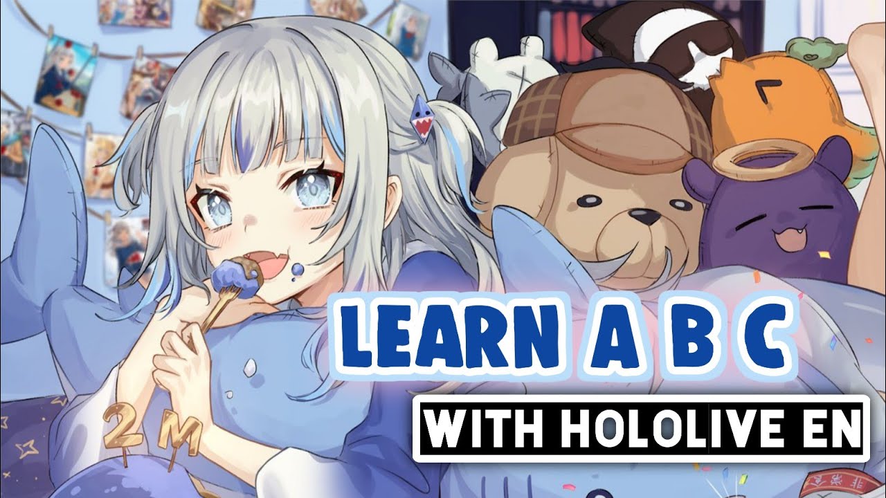 Learn ABC with Hololive English 【Hololive EN - 2021】