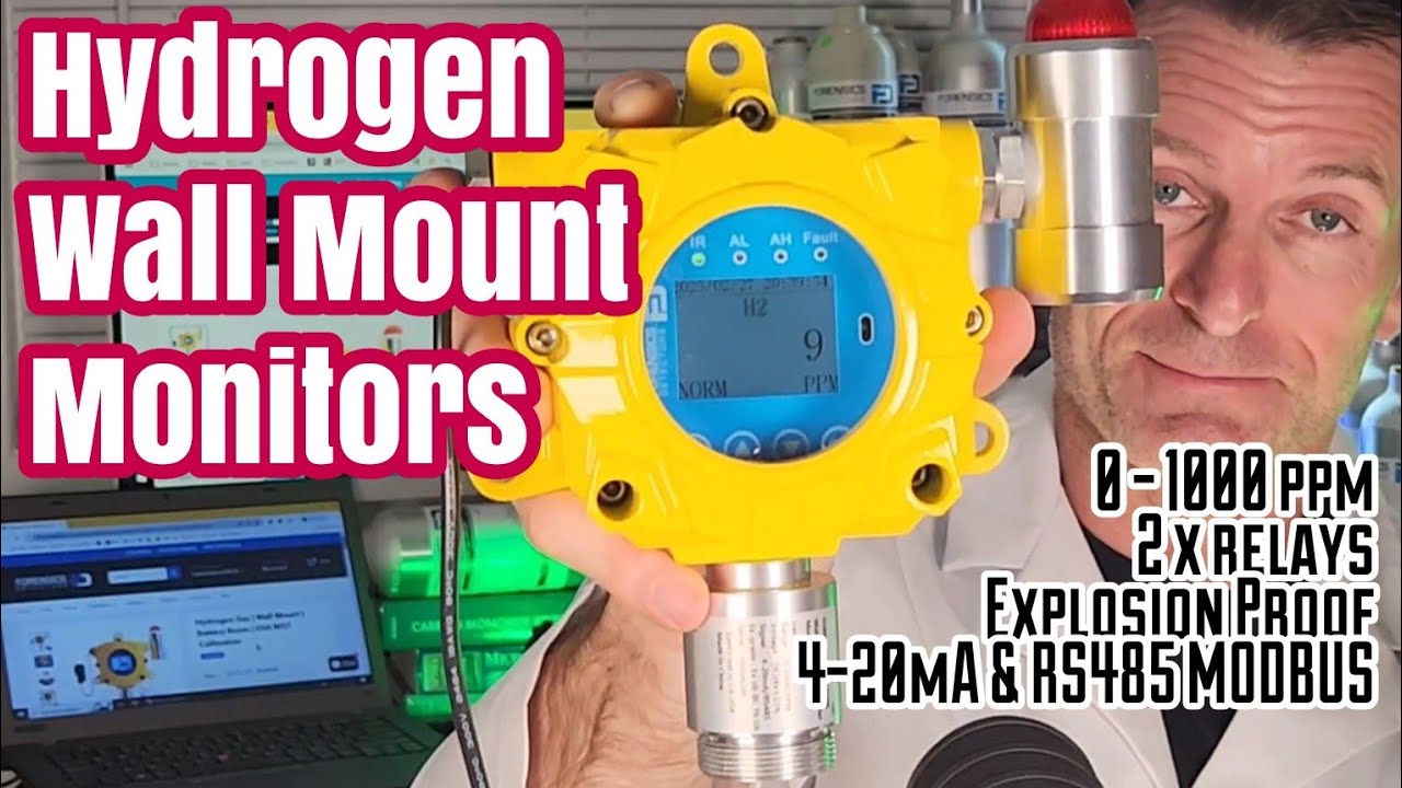 Hydrogen Gas Wall Mount Monitor (FD-60-H2)