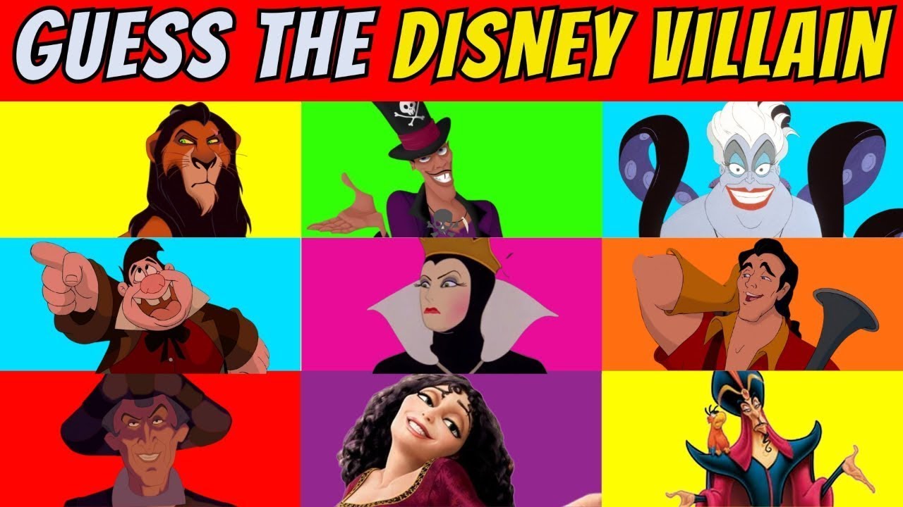 The Ultimate Disney Quiz | Guess the Disney Villain
