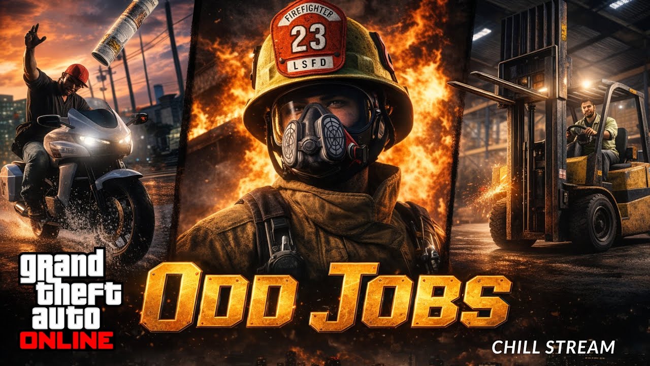 GTA 5 Online | ODD JOBS | Chill Stream
