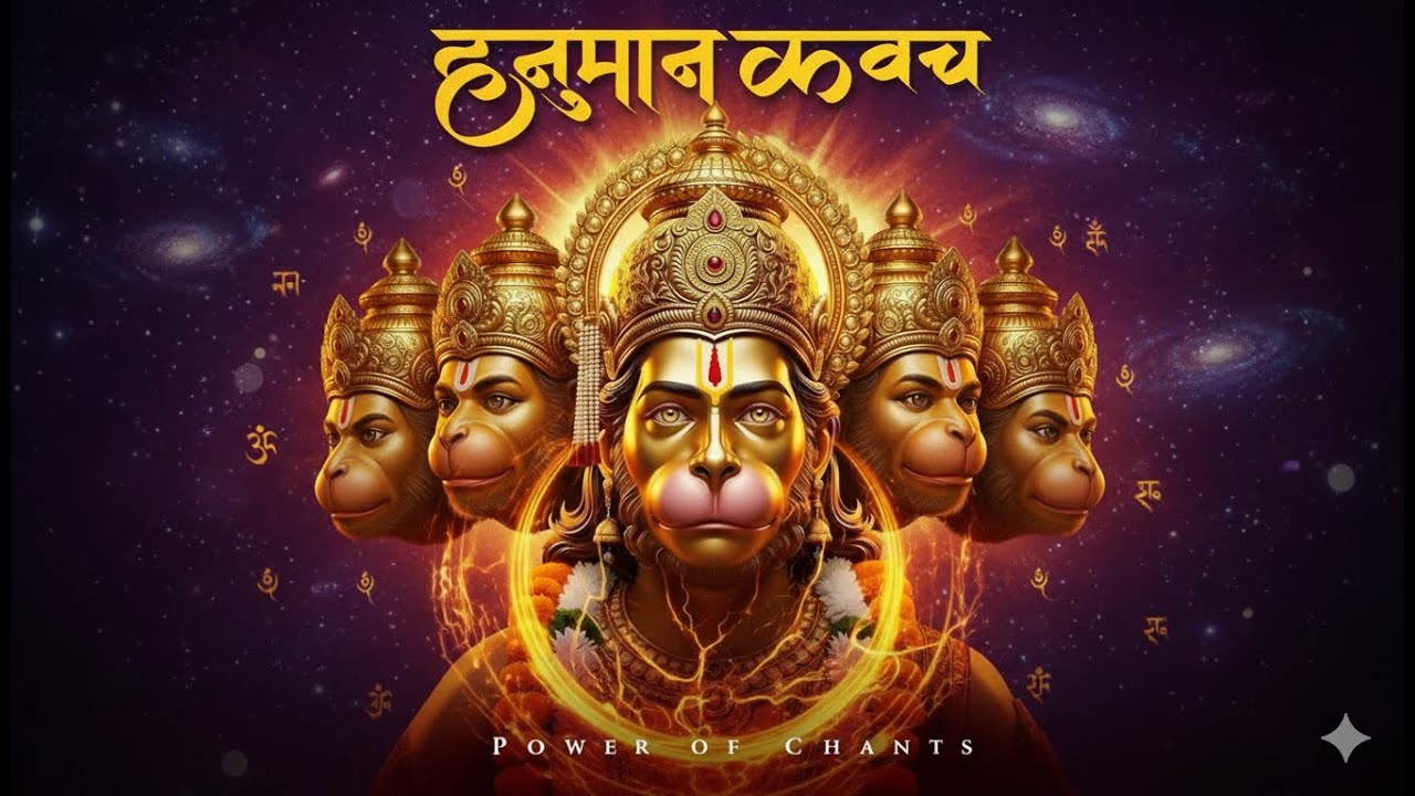 Panchmukhi Hanuman Kavach | पंचमुखी हनुमान कवच | Hanuman Kavach Powerful Mantra For Protection