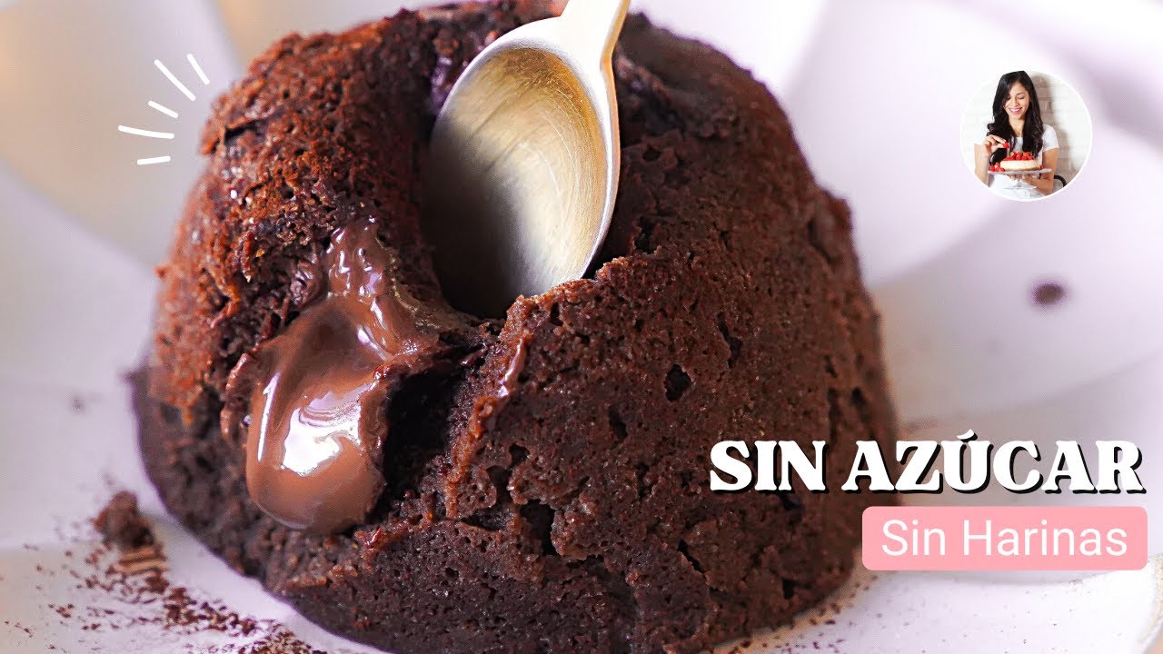 🍫Volcán de Chocolate en 2 MINUTOS para el antojito de dulce!! | AUXY