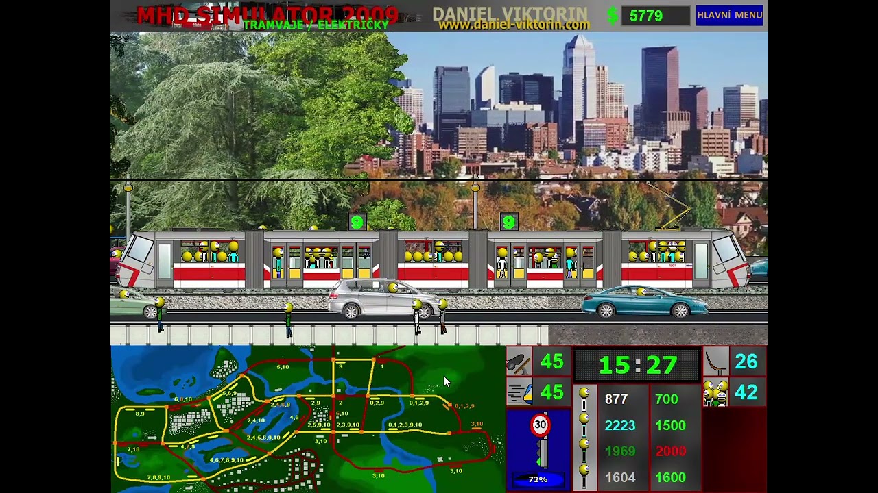 MHD Simulator 2009 - Linka 9 - Škoda 13T