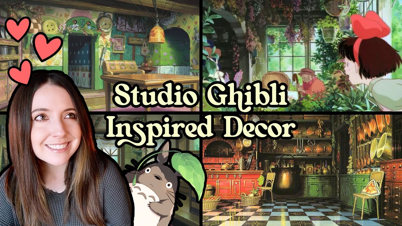 Декор в стиле Studio Ghibli: как создать волшебную атмосферу в вашей квартире, вдохновленную Ghib...