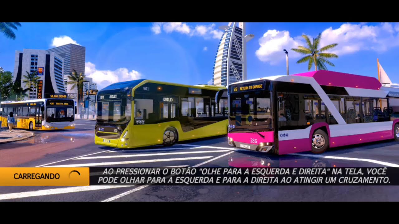 Fui virar um motorista de ônibus de novo e só dei uma volta no final  #bussimulator 