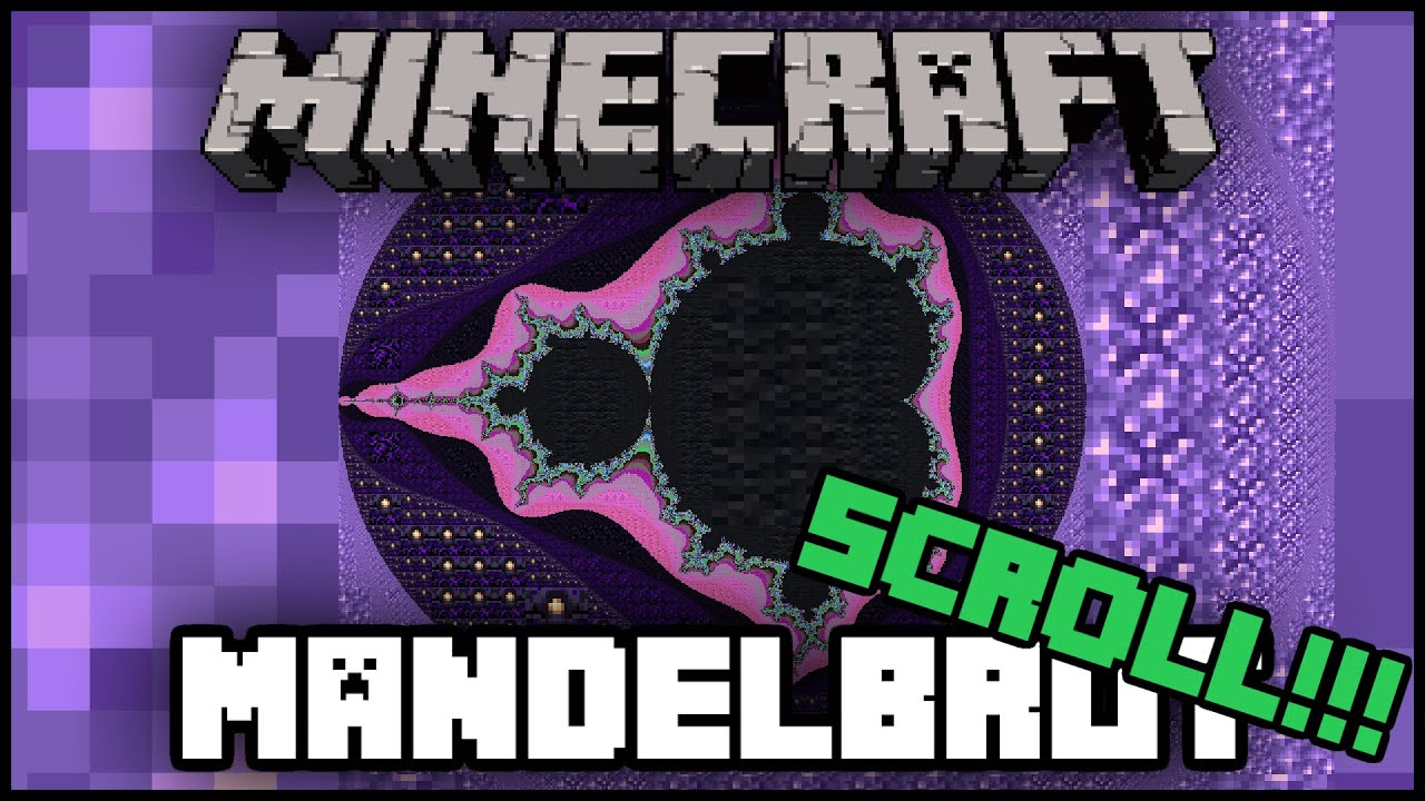 Minecraft Mandelbrot Fractal Exploration!!!