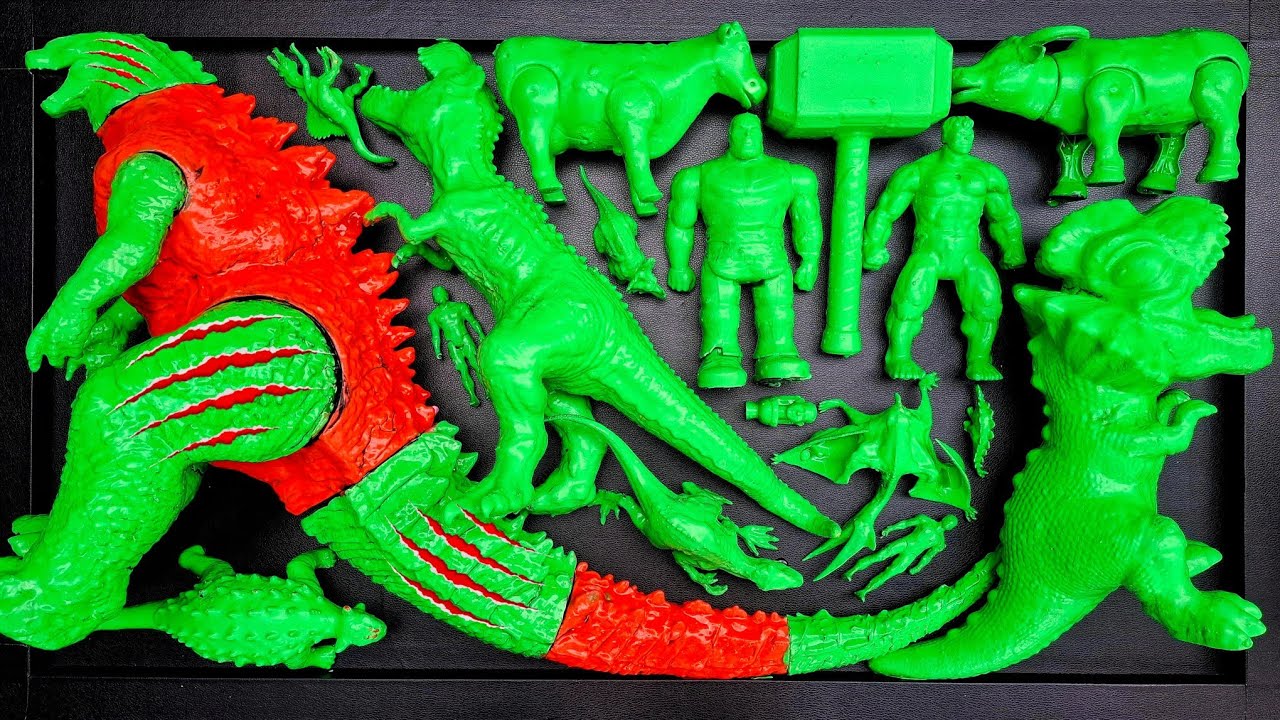 Dinosaurus Jurassic World Dominion:T-Rex/Brachiosaurus/Skibidi/Kingkong/Spiderman/Mosasaurus