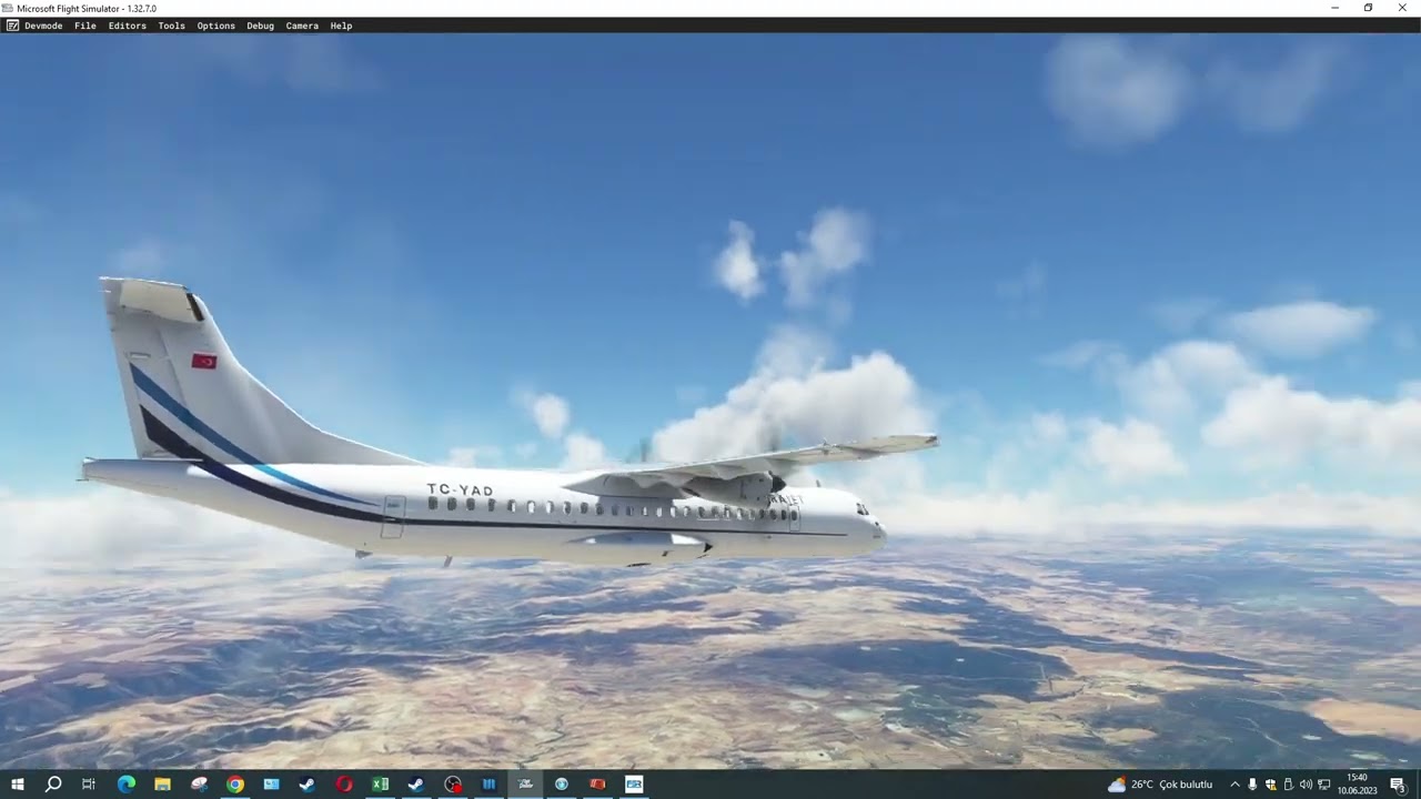 [MSFS]  ASABO ATR 72-600 LEMG (Malaga Airport) to GMMN (Casablanca Airport) PART 2