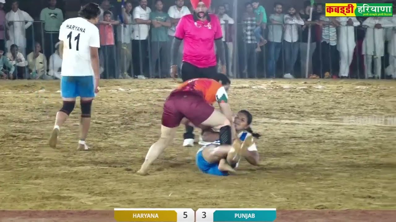 Haryana Vs Punjab Girls Final Match at Charkhi Dadri Haryana #kabaddi #haryana #india