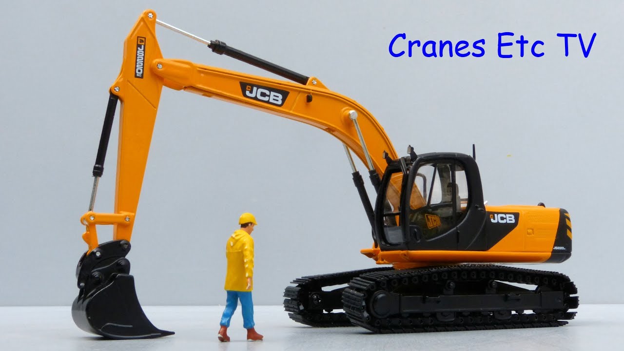 Motorart JCB JS220 Tracked Excavator by Cranes Etc TV