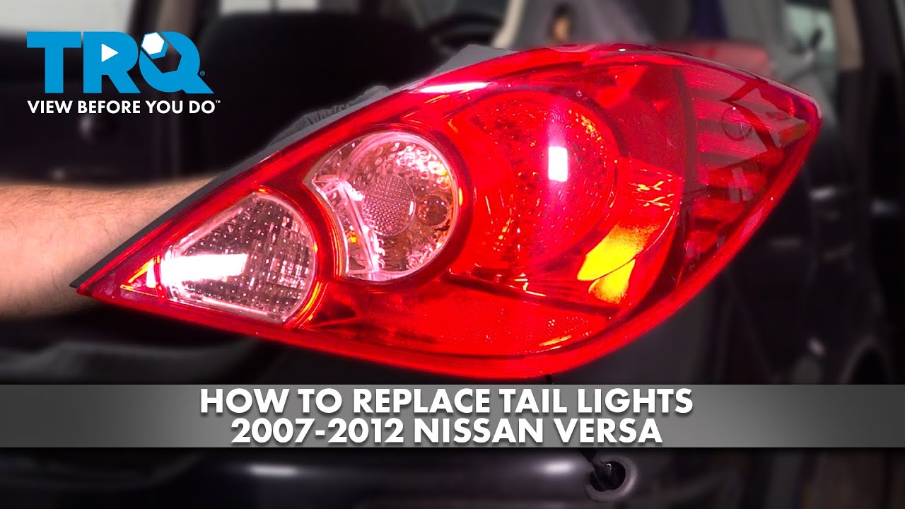How to Replace Tail Lights 2007-2012 Nissan Versa