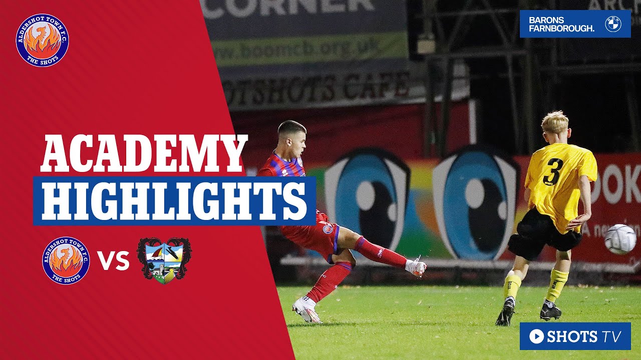 ACADEMY HIGHLIGHTS: Shots 8-0 Hamble