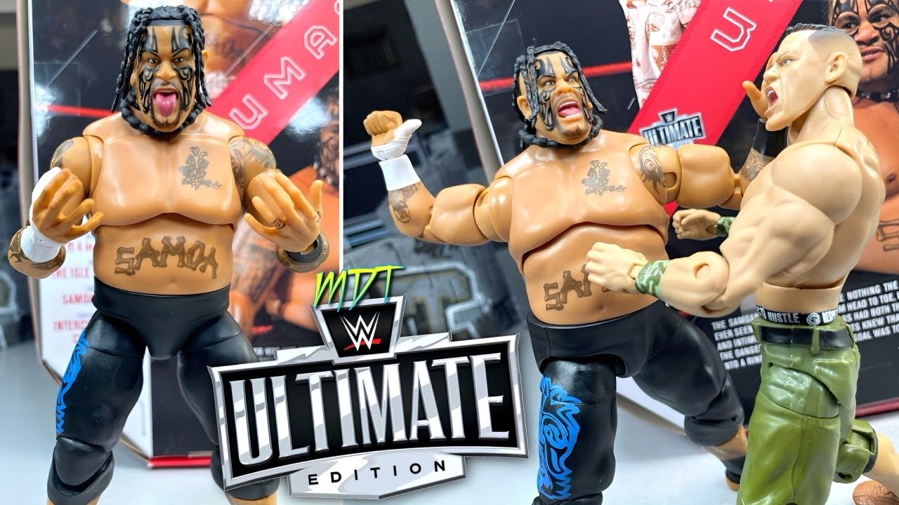 Обзор фигурки Умаги из серии WWE ULTIMATE EDITION!