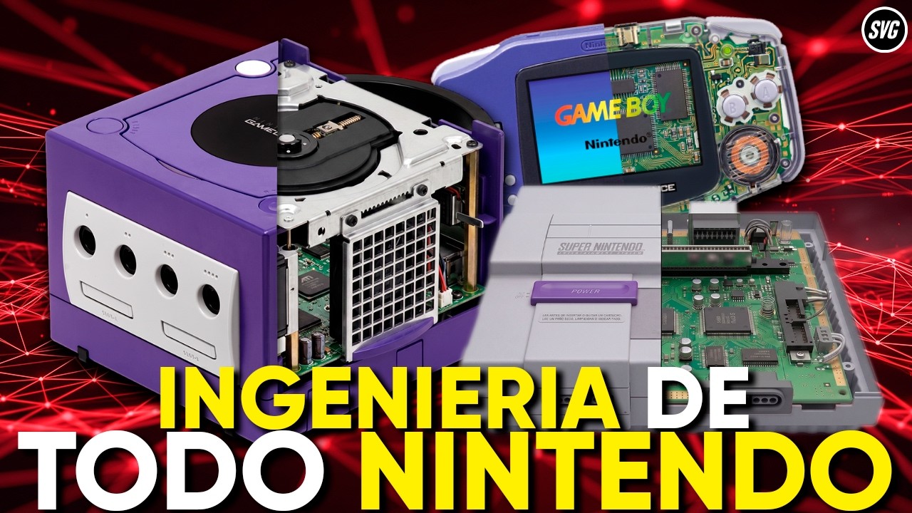 La INGENIERIA de TODAS las CONSOLAS de NINTENDO
