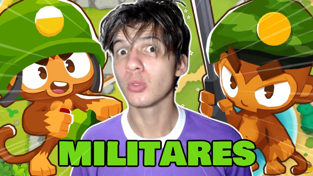 DESAFIO: Usando só MILITARES no BLOONS TD 6