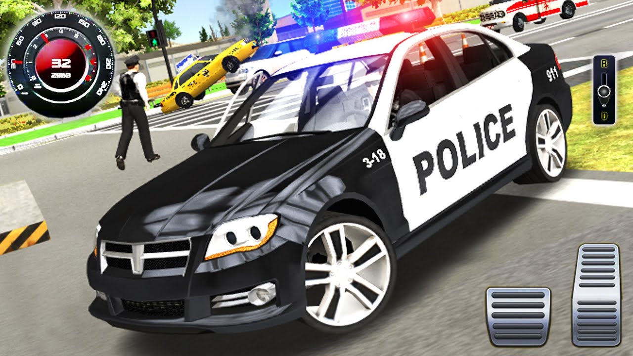 Police Car Driving Cop Sim 3D - Real Multi-Storey Cars Driver 2024 - Android GamePlay