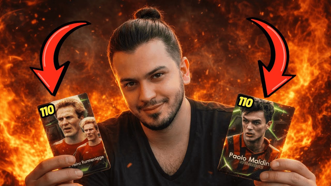 110 RUMMENİGGE, 110 MALDİNİ GELDİĞİNDE DİĞER KARTLAR REZERVE GİDER | EFOOTBALL 2026 MOBİLE