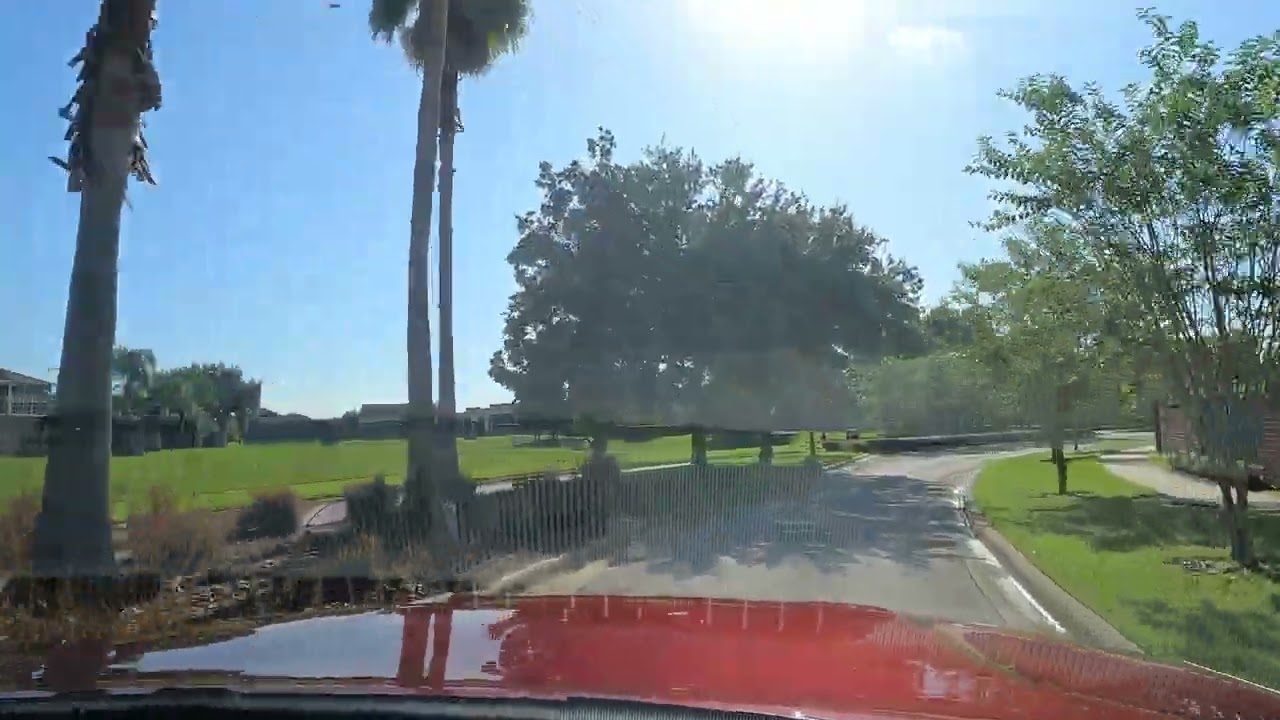 Drive from The Shires (Virgin Villa) in West Haven (Westhaven), Davenport, Florida - September 2022