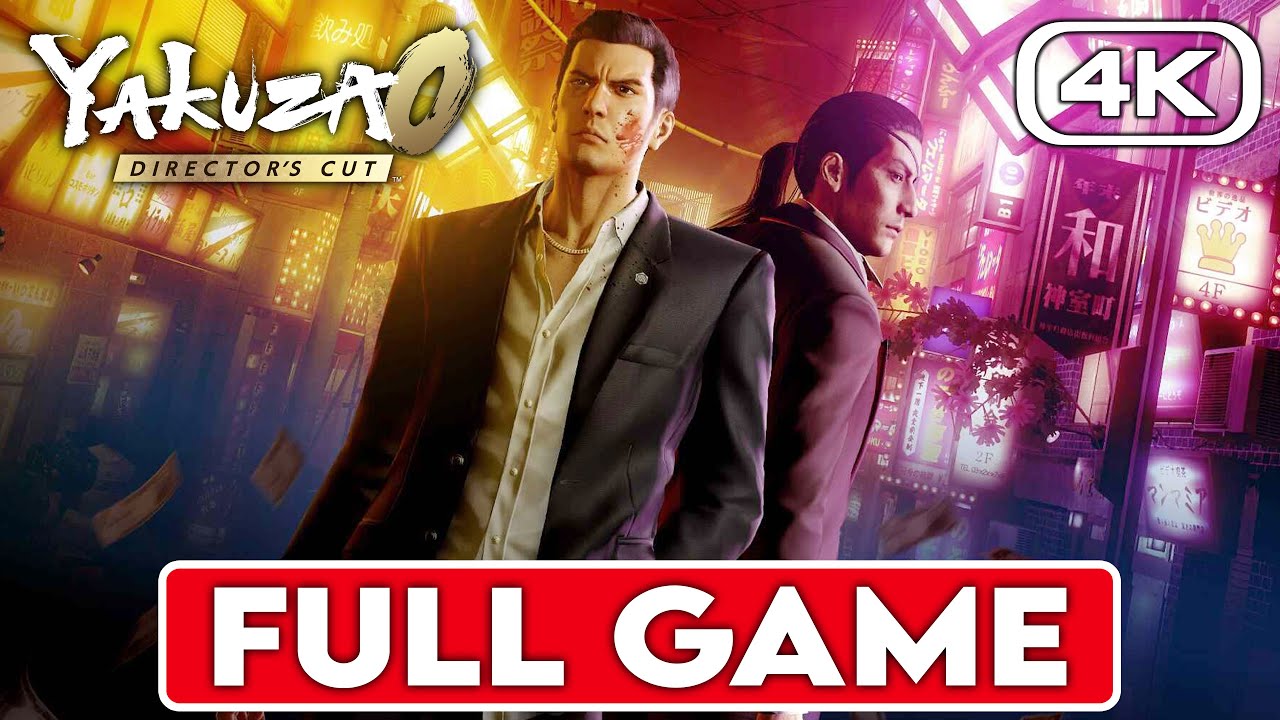 YAKUZA 0 DIRECTOR'S CUT Gameplay Walkthrough FULL GAME [4K 60FPS] - No Commentary