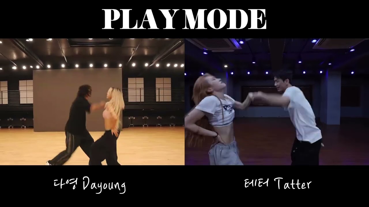 바디(Body) -  다영(Dayoung) | 태터(Tatter) 안무 시안 비교영상