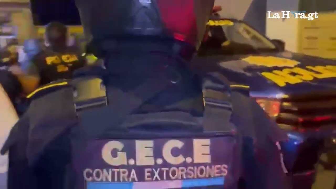 Presuntos sicarios capturados en  el operativo fueron trasladados a Torre de Tribunales