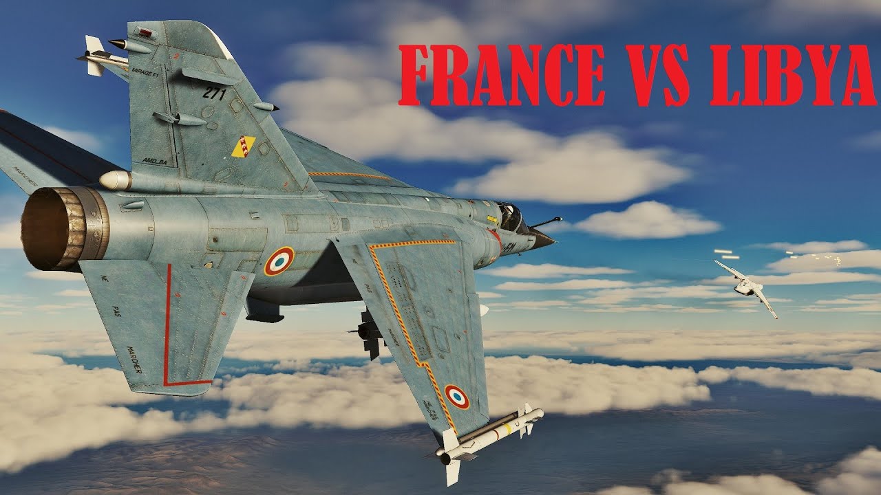 Французский Mirage F1 в Чаде — Франция против Ливии (1983-86)