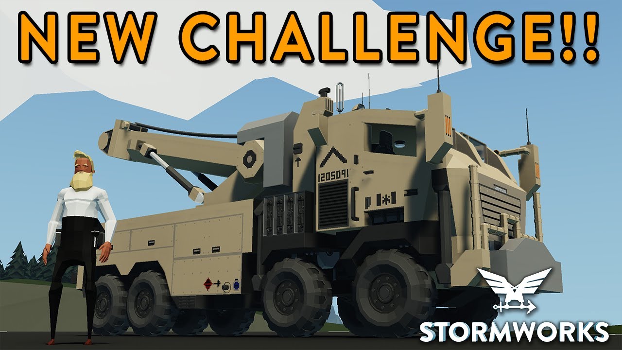 Army Wrecker Build Challenge - Stormworks