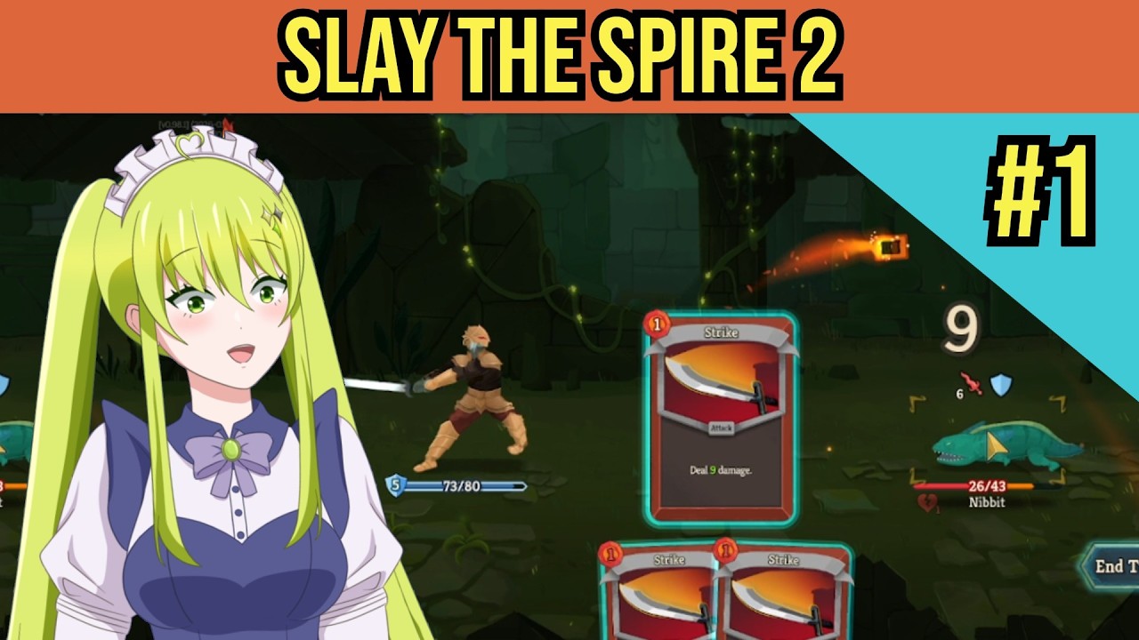 My first ever Early Access run~! (Slay the Spire 2)