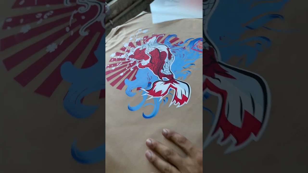 DTF Stickers for Streetwear brand | T-shirt printing | Print on Demand | T-Shirt Sticker