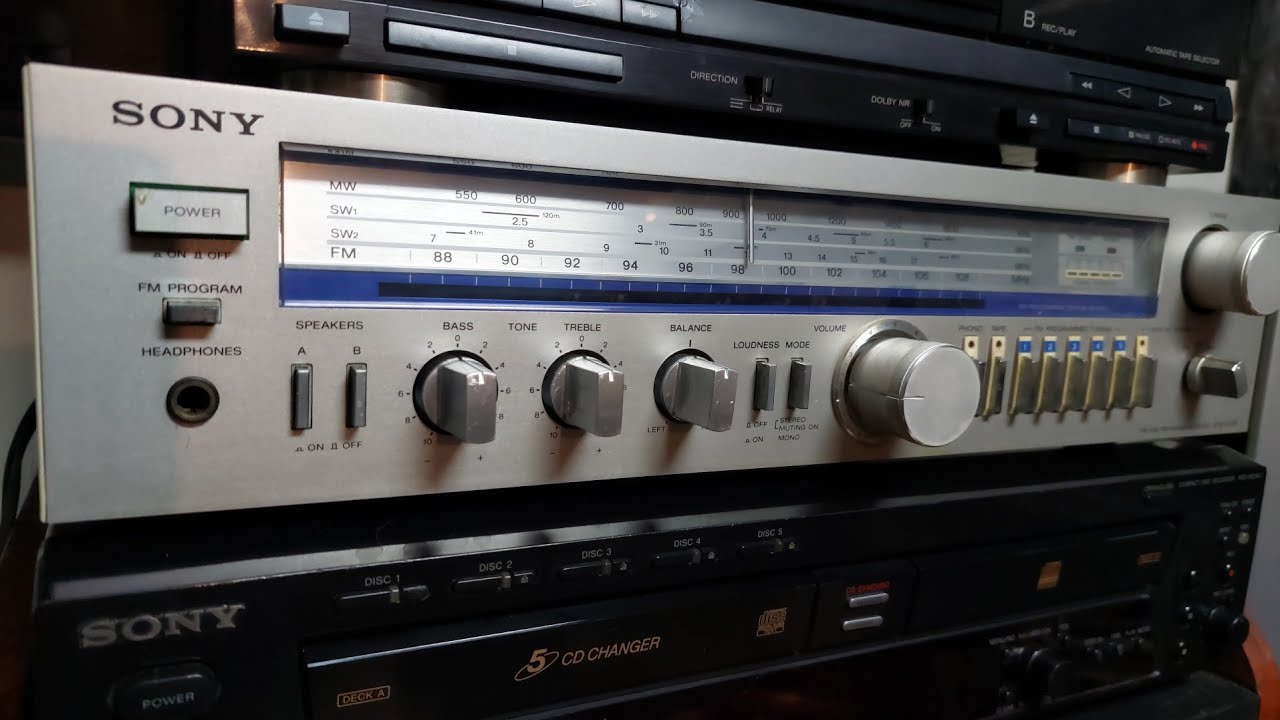 Modesto pero muy buen Receiver | Sony STR-VX1S