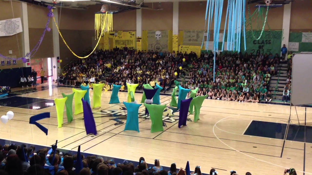 San Juan Hills High School Dance Production Silly Sack Routine