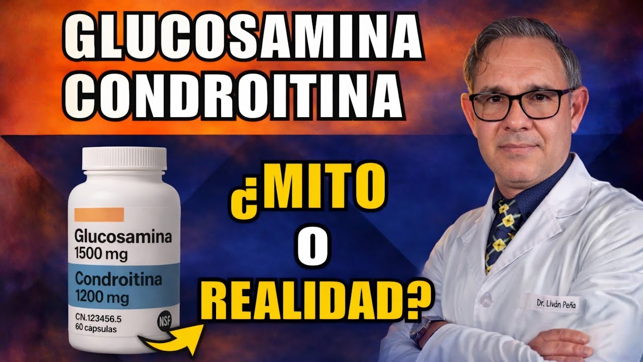GLUCOSAMINA y CONDROITINA para la artrosis ¿Son realmente efectivas? ¿Qué dice la ciencia?