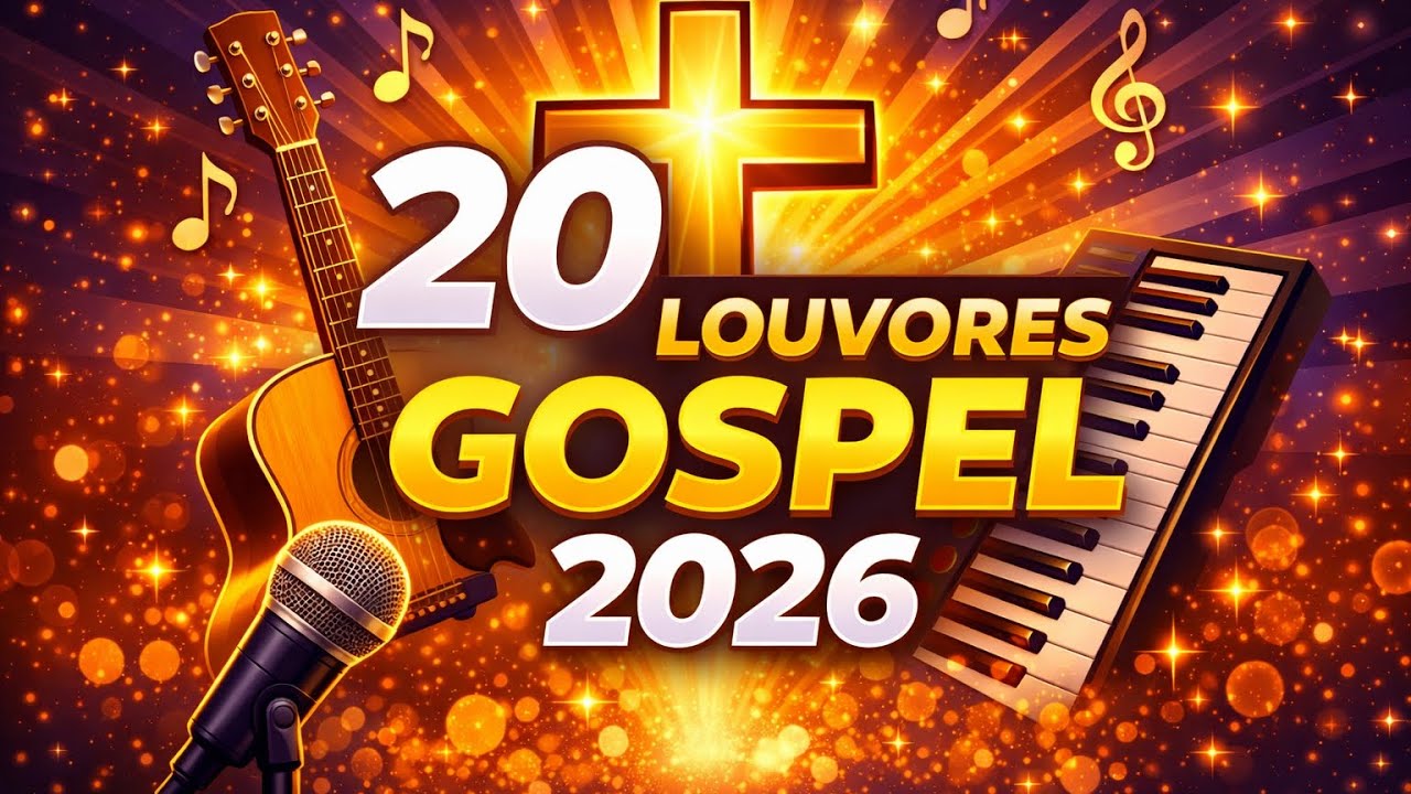 🎶 20 Louvores Gospel 2026 | Louvor, Adoração e Poder de Deus
