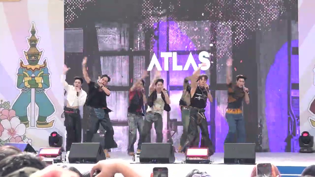 보이그룹태국.  ATLAS - MAYDAY MAYDAY -  Sawasdee Seoul Thai Festival 2025 .