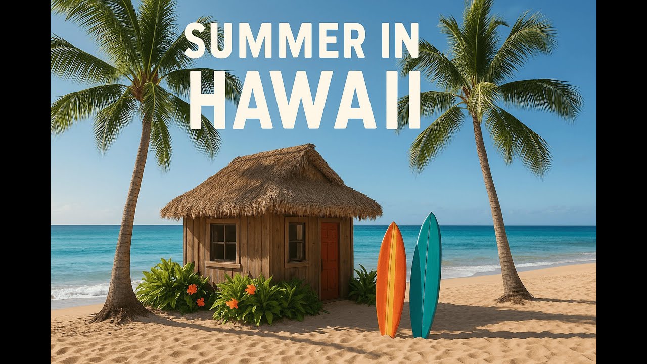 Hawaiian Music – Summer in Hawaii 🌺 Chill Island Playlist for Relaxation & Vacation Vibes