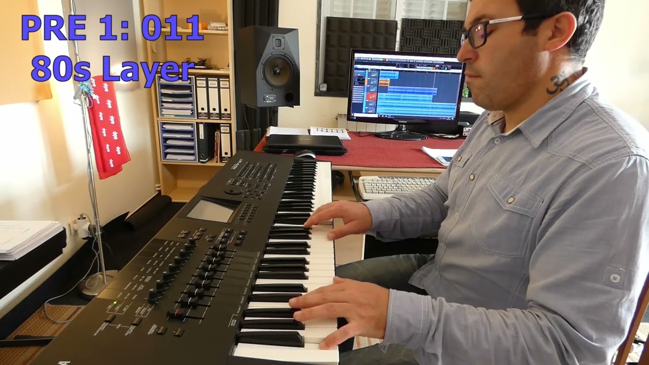 Yamaha Motif XF - Demo voices