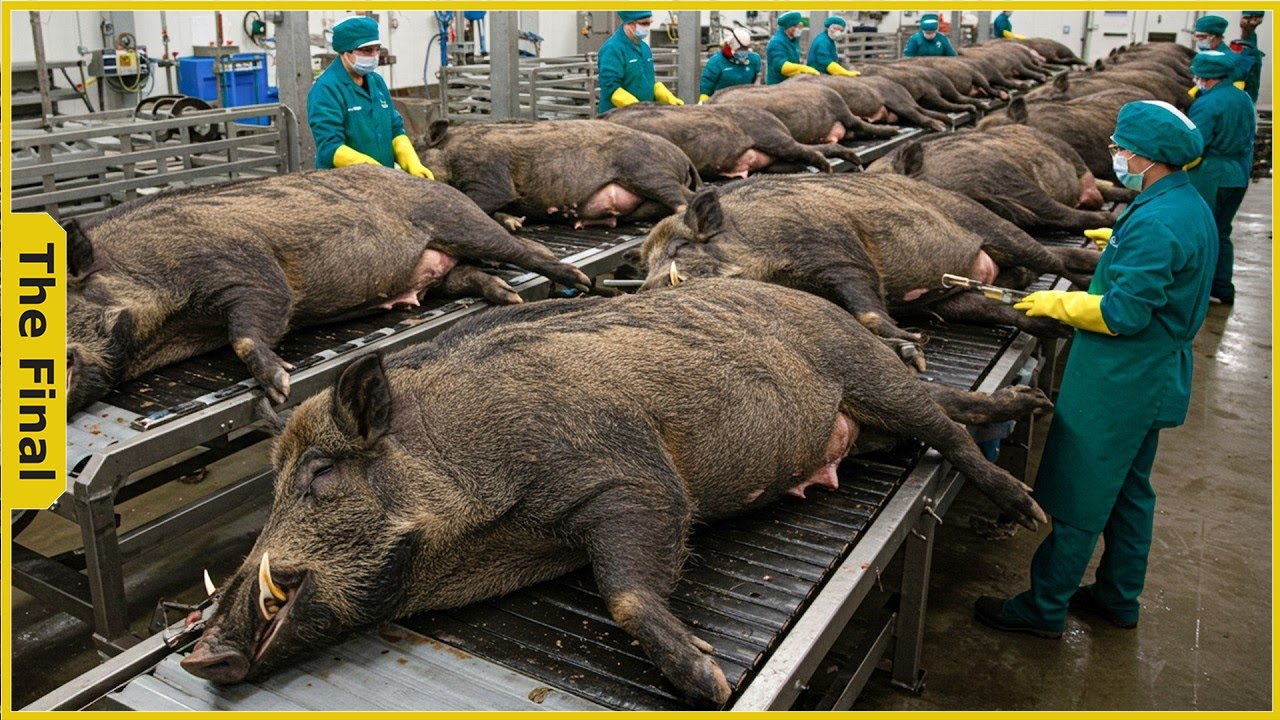 How Texas Farmers Trap Wild Hogs – This Method Can Earn You $200 a Day - Wild Hog Hunting In Brush