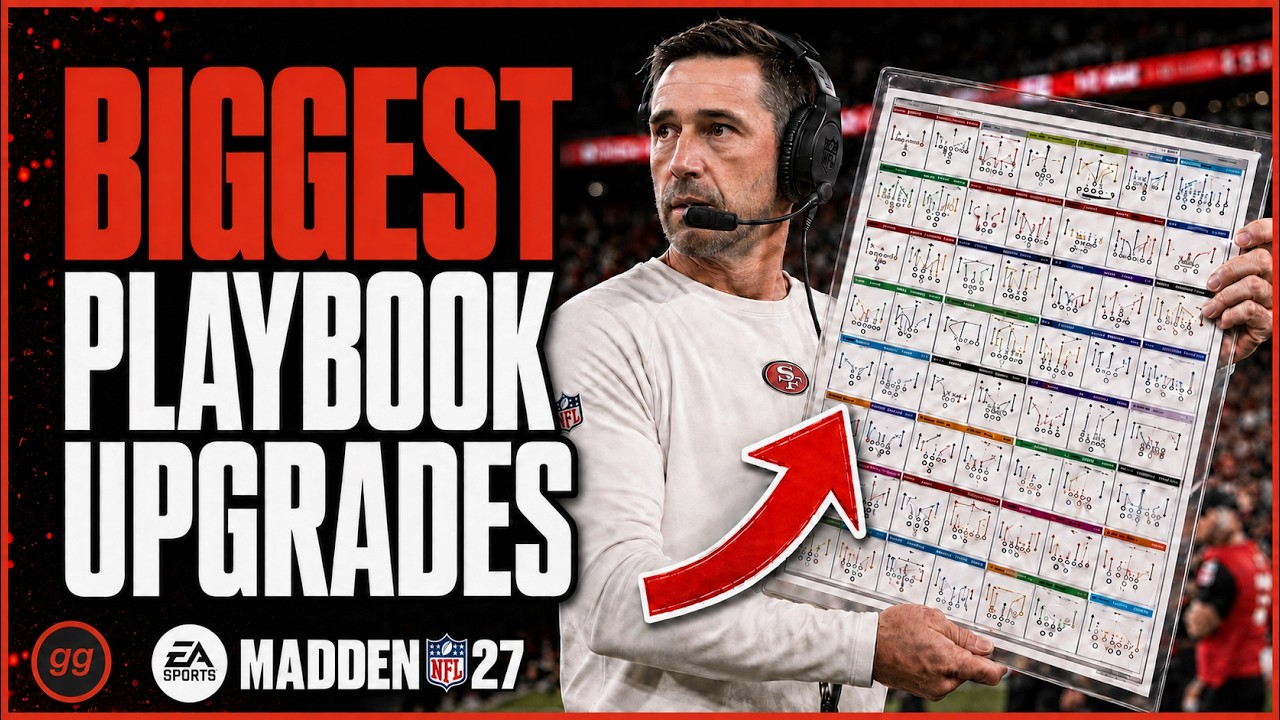These Playbooks Got the BIGGEST Upgrades in Madden 27